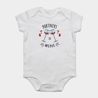 Partners in wine Baby Bodysuit